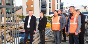 ÇİFTLİKKÖY’DE YENİ SU DEPOSU İNŞAATI SON HIZLA SÜRÜYOR