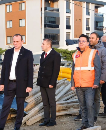 ÇİFTLİKKÖY’DE YENİ SU DEPOSU İNŞAATI SON HIZLA SÜRÜYOR