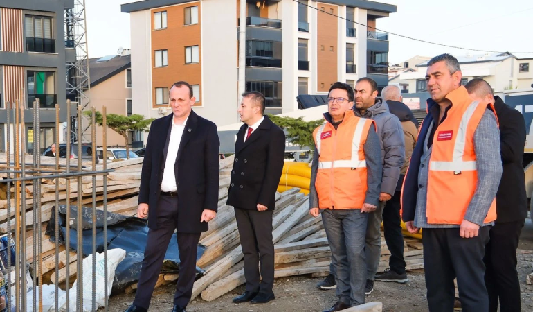 ÇİFTLİKKÖY’DE YENİ SU DEPOSU İNŞAATI SON HIZLA SÜRÜYOR