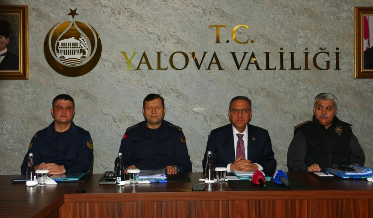 Yalova Valisi Dr. Ahmet Hamdi Usta 2024–2025 Güvenlik Verilerini Açıkladı: Terör, Kaçakçılık ve Asayişte Kararlı Mücadele