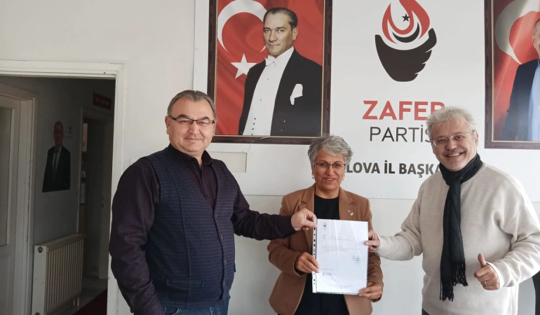 Zafer Partisi Armutlu İlçe Başkanlığına Türkan Özkaya Atandı