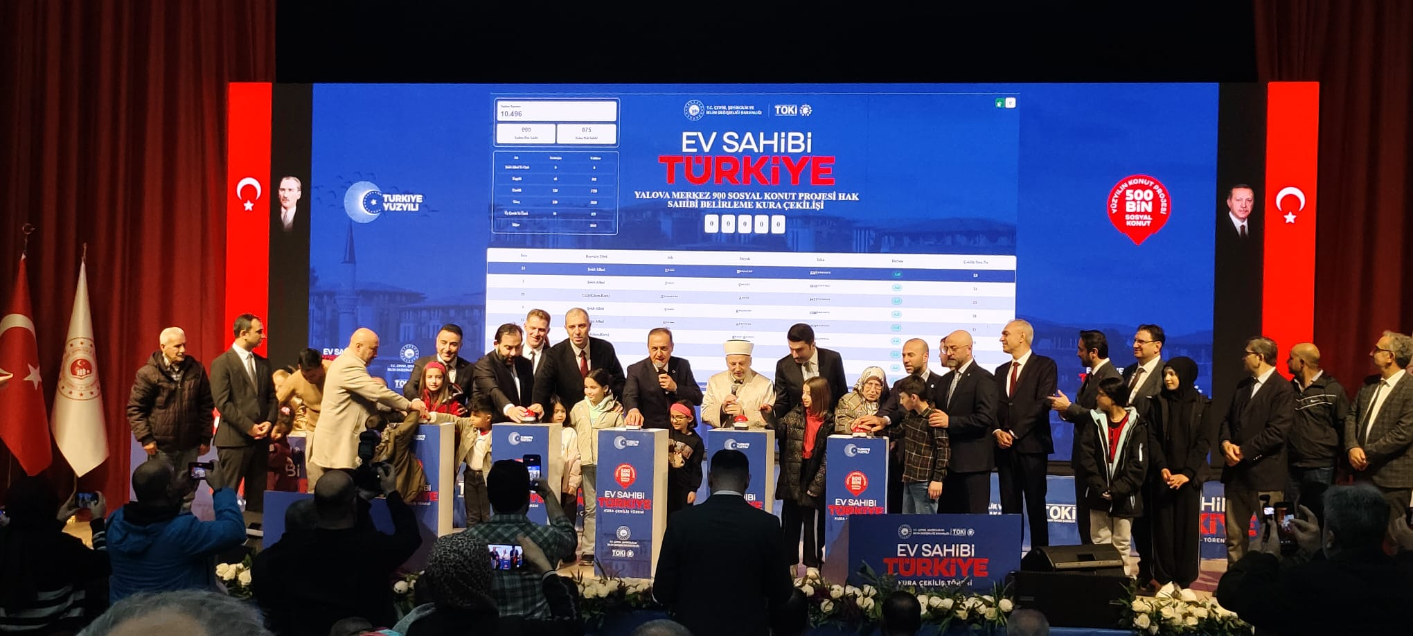 Yalova’da 500 Bin Sosyal Konut Kuraları Çekildi: TOKİ’den 6 Milyar Liralık Dev Yatırım