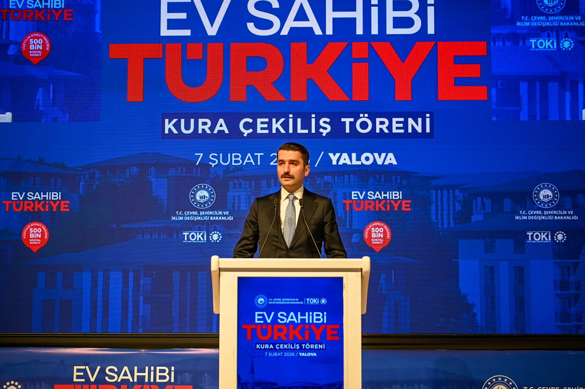 Yalova’da 500 Bin Sosyal Konut Kuraları Çekildi: TOKİ’den 6 Milyar Liralık Dev Yatırım