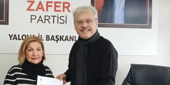 Zafer Partisi Çınarcık İlçe Başkanlığı’na Kevser Durakoğlu Atandı