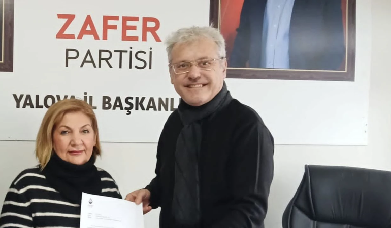 Zafer Partisi Çınarcık İlçe Başkanlığı’na Kevser Durakoğlu Atandı