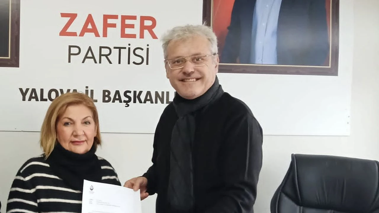 Zafer Partisi Çınarcık İlçe Başkanlığı’na Kevser Durakoğlu Atandı