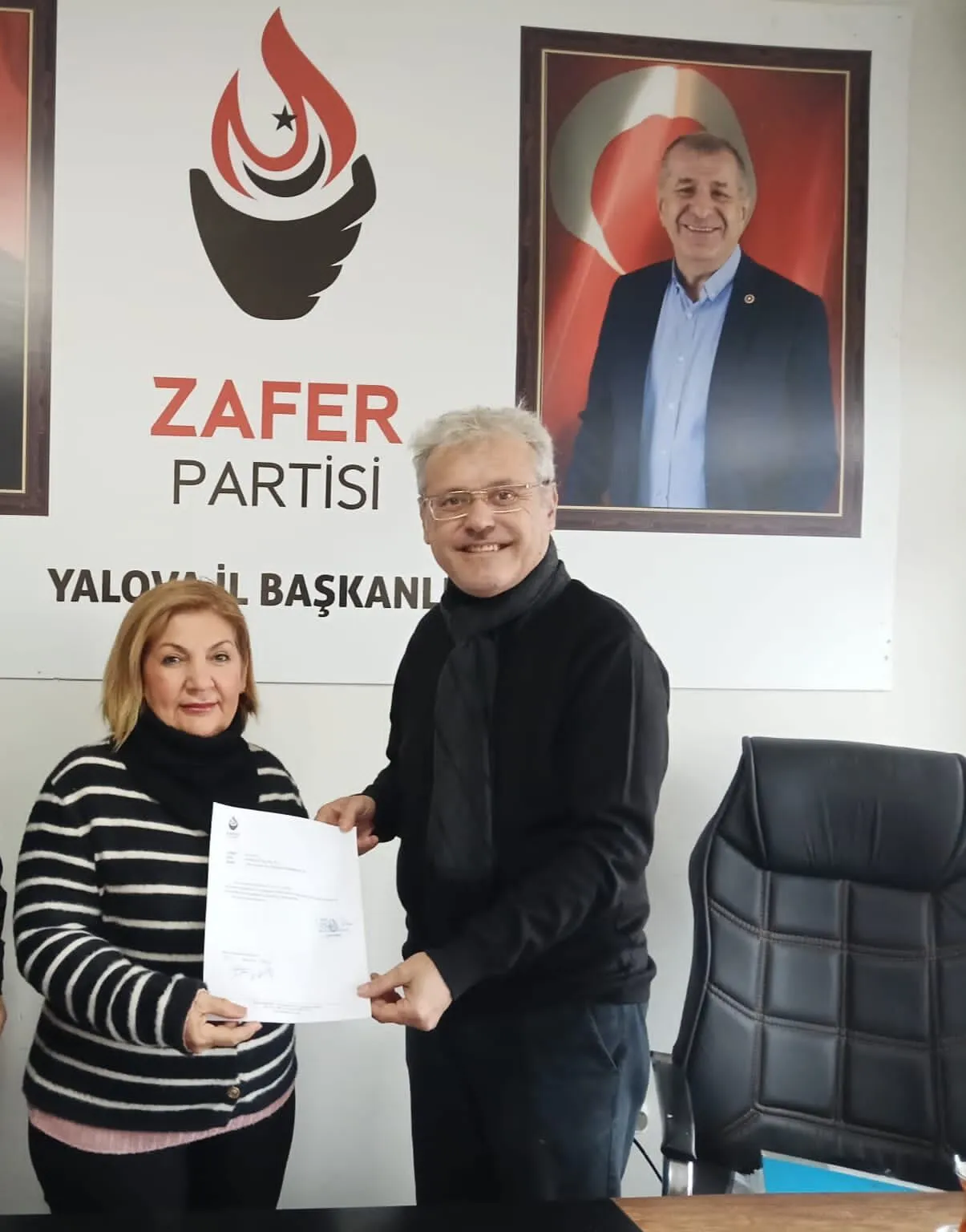 Zafer Partisi Çınarcık İlçe Başkanlığı’na Kevser Durakoğlu Atandı