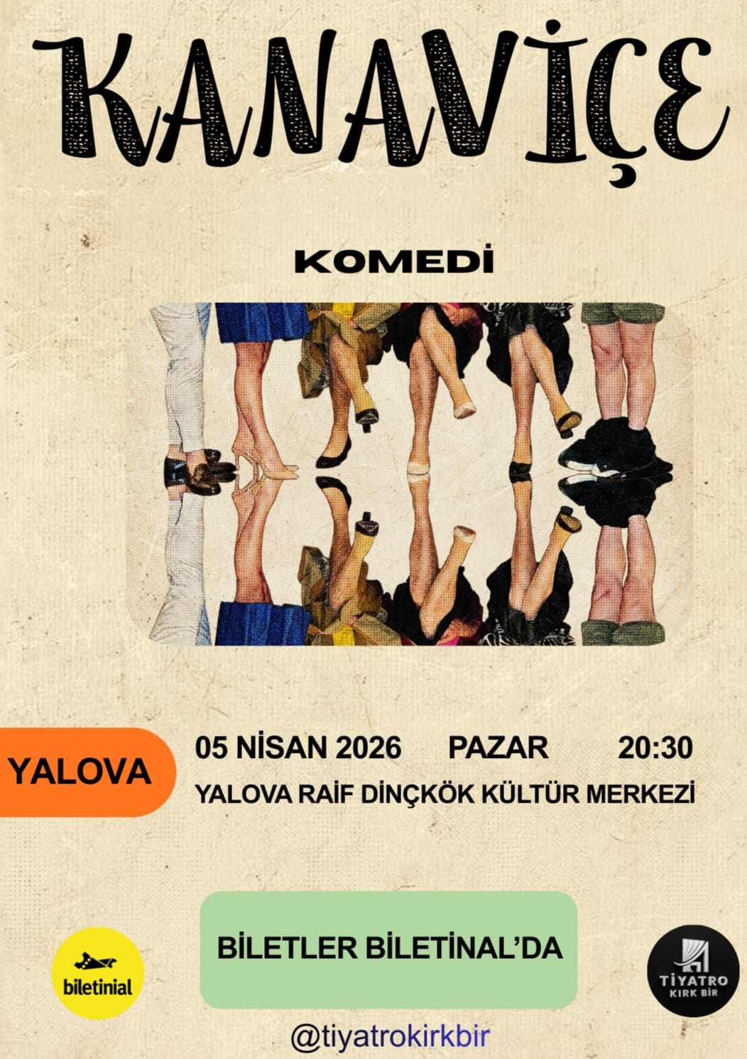 KAPALI GİŞE SAHNELENEN KOMEDİ YALOVA’YA GELİYOR: