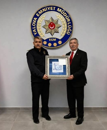 MHP İl Başkanı Güldoğan’dan İl Emniyet Müdürü Yılmaz Delen’e Hayırlı Olsun Ziyareti