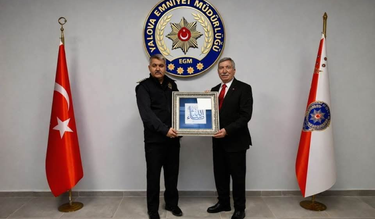 MHP İl Başkanı Güldoğan’dan İl Emniyet Müdürü Yılmaz Delen’e Hayırlı Olsun Ziyareti