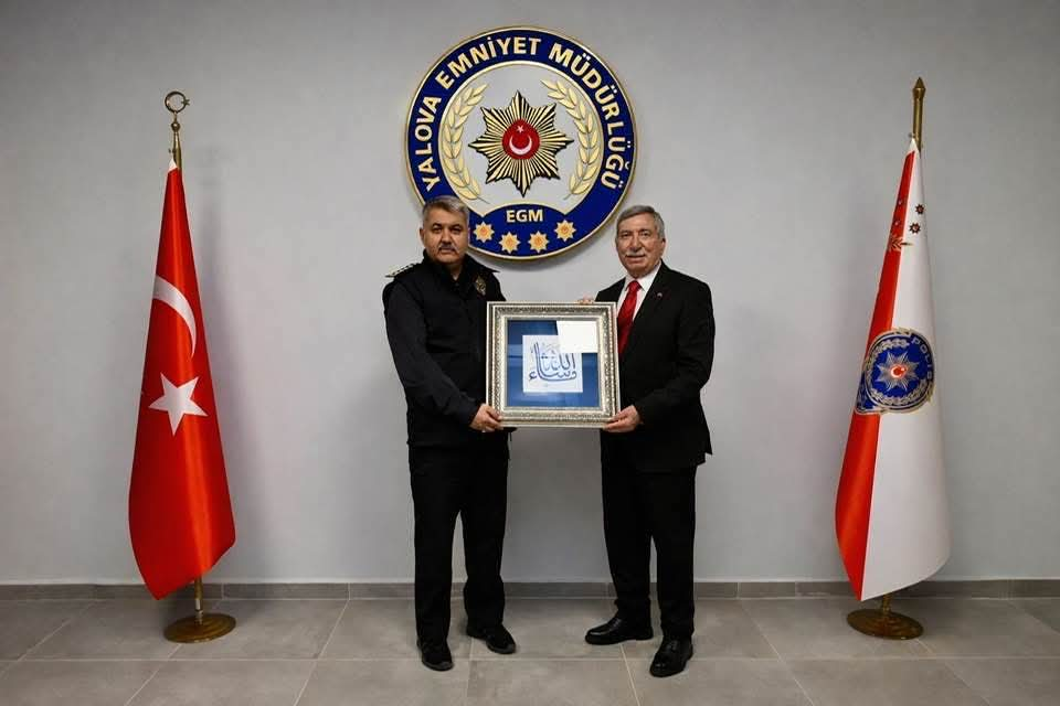 MHP İl Başkanı Güldoğan’dan İl Emniyet Müdürü Yılmaz Delen’e Hayırlı Olsun Ziyareti