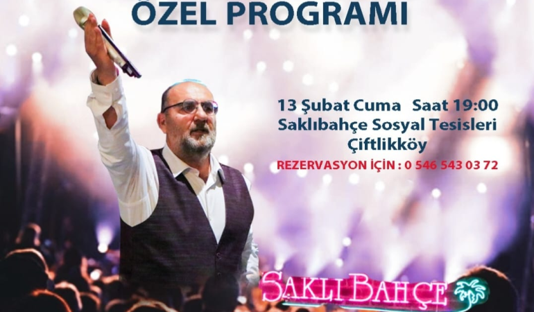 ÇİFTLİKKÖY’DE 14 ŞUBAT’A ÖZEL ALİÇO KONSERİ