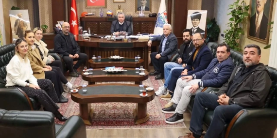 Berber ve Kuaför Esnafından Belediye’ye Ziyaret: Sektörün Talepleri Masaya Yatırıldı