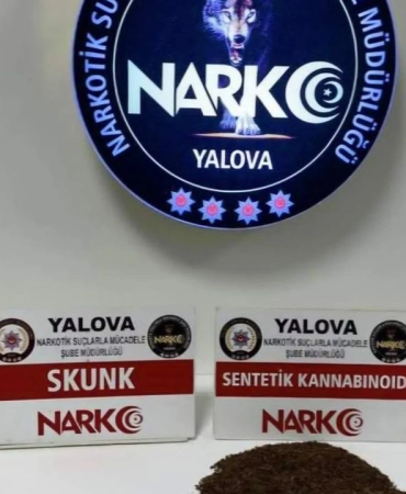 Yalova’da Narkotik Operasyonu: 2 Tutuklama, 1 Kiloyu Aşan Skunk Ele Geçirildi