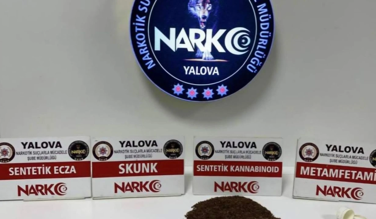 Yalova’da Narkotik Operasyonu: 2 Tutuklama, 1 Kiloyu Aşan Skunk Ele Geçirildi