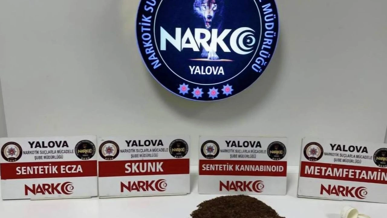 Yalova’da Narkotik Operasyonu: 2 Tutuklama, 1 Kiloyu Aşan Skunk Ele Geçirildi