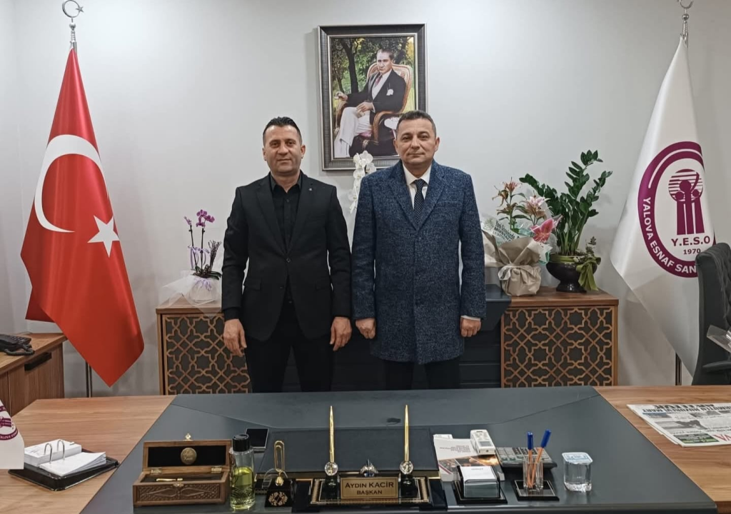 Ziraat Bankası Yalova Şube Müdürü Mustafa Baylı’dan Odamıza Ziyaret