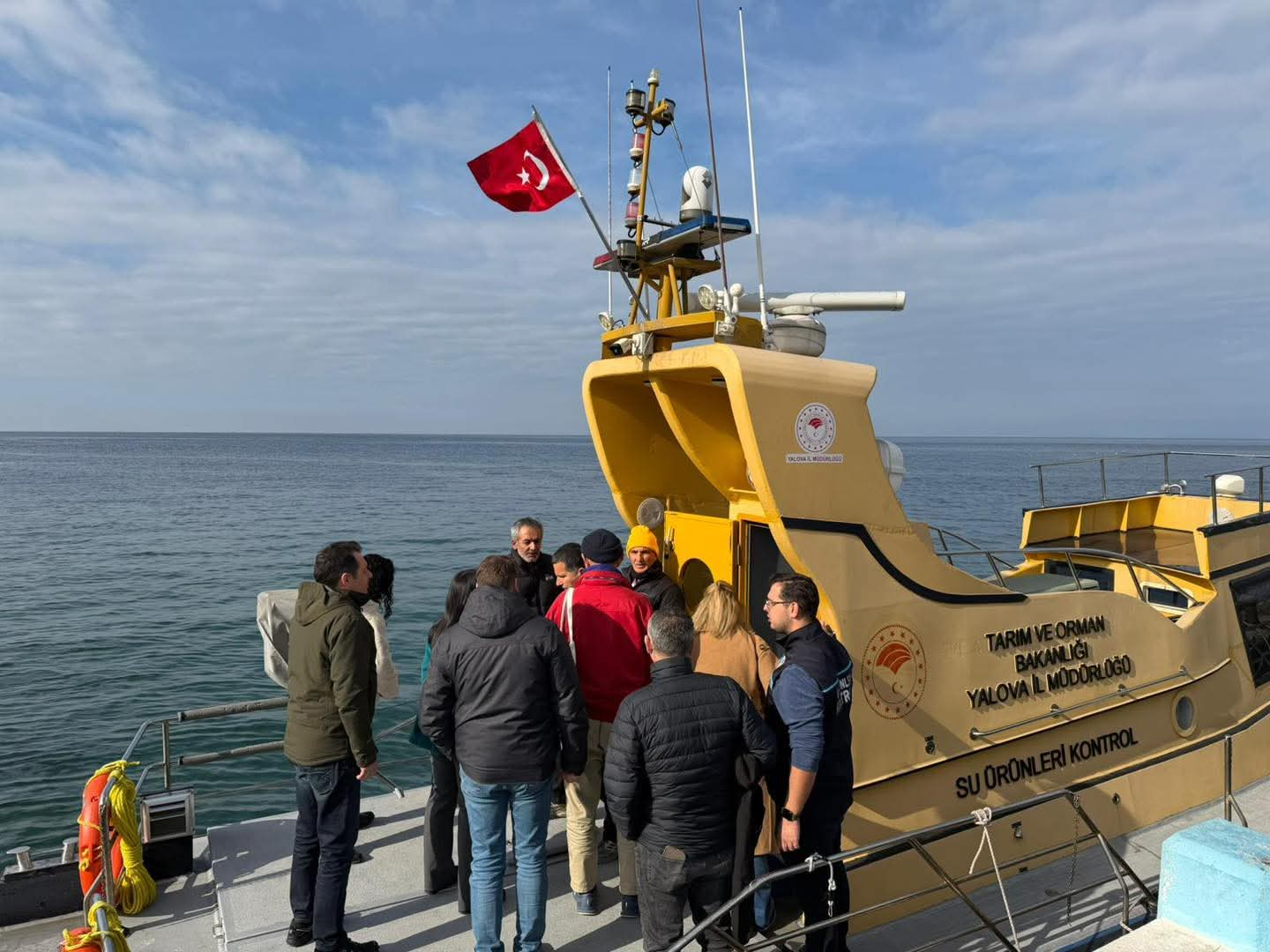 Yalova’da Sürdürülebilir Su Ürünleri Yetiştiriciliği İçin Uluslararası İş Birliği