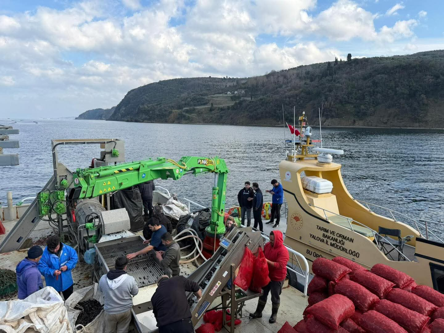 Yalova’da Sürdürülebilir Su Ürünleri Yetiştiriciliği İçin Uluslararası İş Birliği