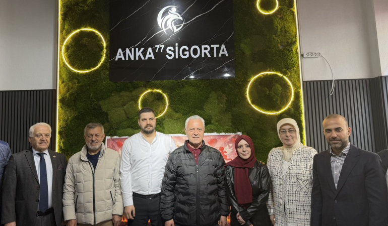 AK Parti Yalova Teşkilatı, Anka 77 Sigorta’nın Açılışında Buluştu