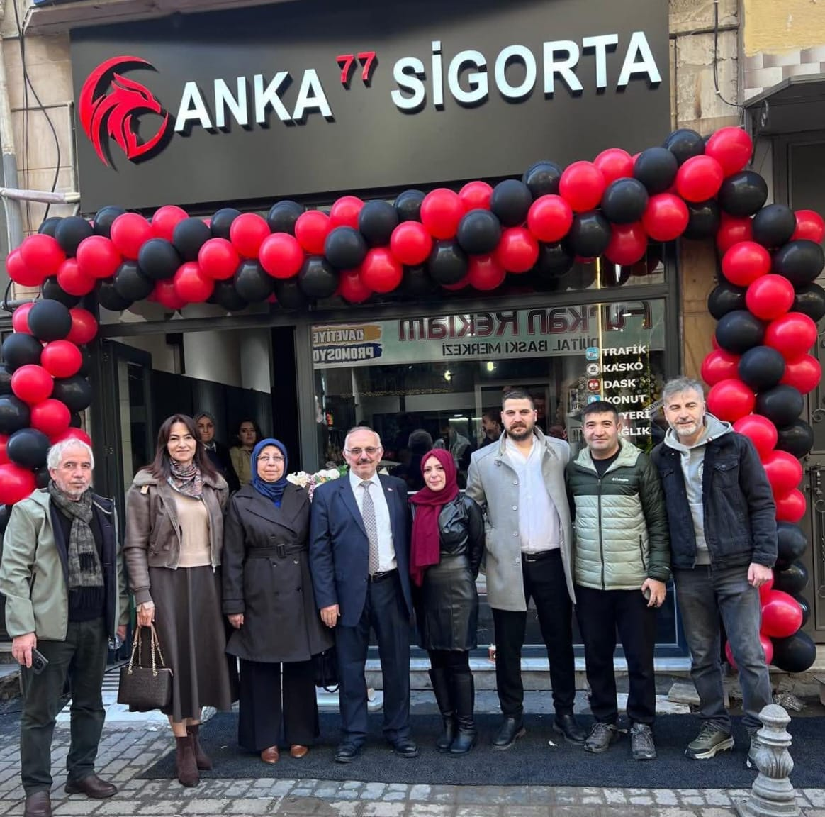 AK Parti Yalova Teşkilatı, Anka 77 Sigorta’nın Açılışında Buluştu