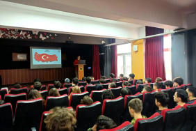 574 Öğrenciye “Gençlik ve Güvenli Gelecek” Eğitimi