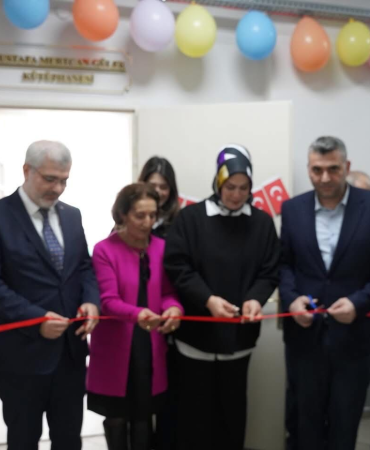 Kadıköy İlkokulu’nda Mustafa Mertcan Güler Kütüphanesi Açıldı