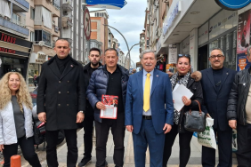 MHP Yalova Teşkilatı Cumhuriyet Caddesi Esnafıyla Buluştu