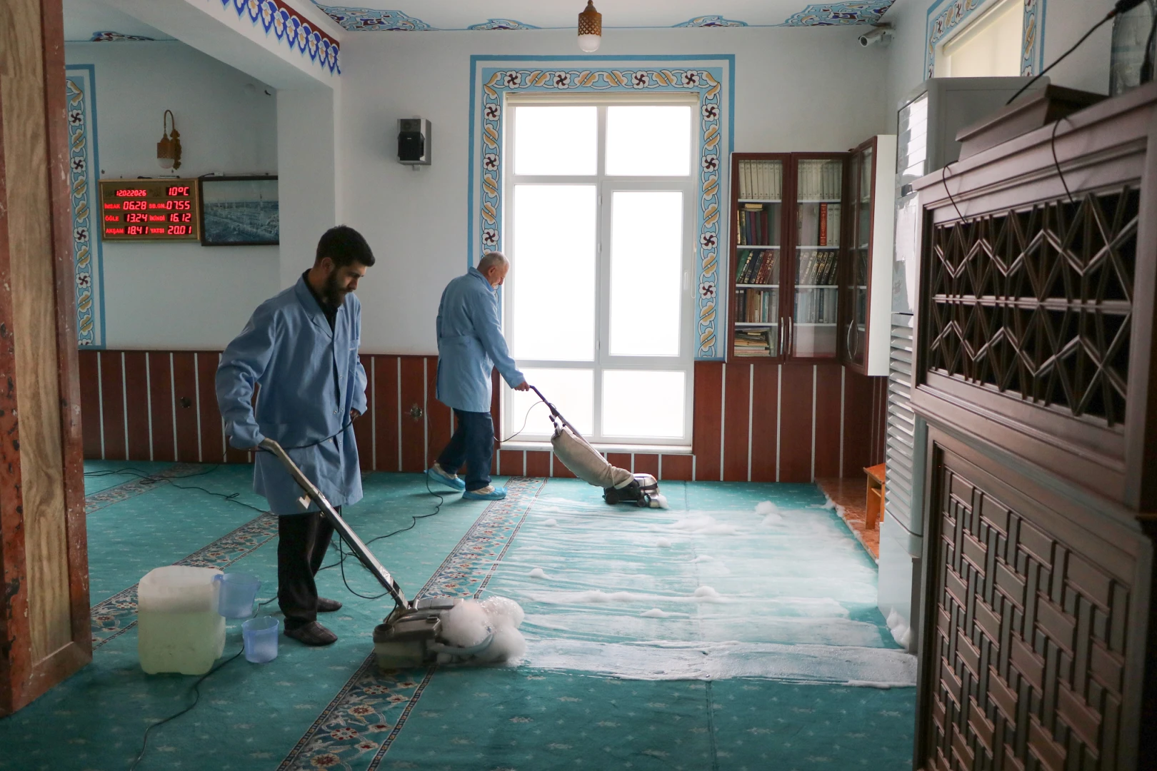ÇİFTLİKKÖY’DE CAMİLER RAMAZAN’A HAZIR