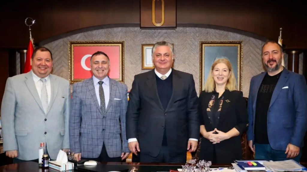 Yalova Gazeteciler Cemiyeti’nden Başkan Mehmet Gürel’e Ziyaret