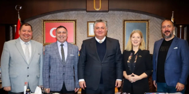 Yalova Gazeteciler Cemiyeti’nden Başkan Mehmet Gürel’e Ziyaret