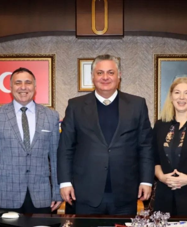 Yalova Gazeteciler Cemiyeti’nden Başkan Mehmet Gürel’e Ziyaret