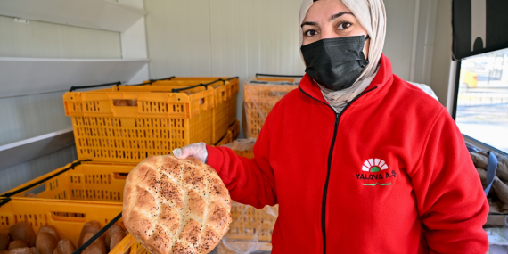 HALK EKMEK SATIŞ NOKTALARINDA UYGUN FİYATLI RAMAZAN PİDESİ SATIŞLARI BAŞLADI