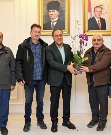 Yalova’da Oda Başkanlarından Vali Usta’ya Hayırlı Olsun Ziyareti