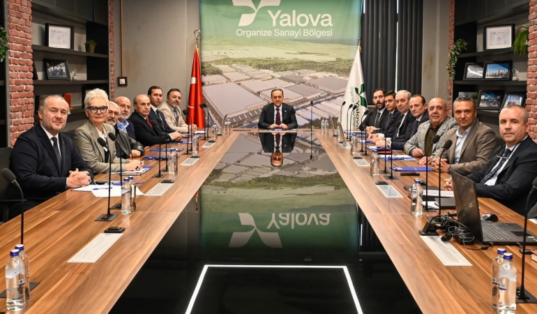 Yalova Makine İhtisas OSB Müteşebbis Heyeti 2026’nın İlk Toplantısını Gerçekleştirdi