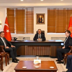 Yalova Valisi Ahmet Hamdi Usta’ya Protokolden Hayırlı Olsun Ziyareti