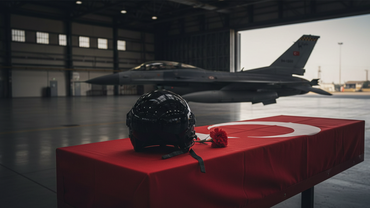 Balıkesir’de F-16 Savaş Uçağı Düştü: Pilot Şehit Oldu, Bölgede Yol Trafiğe Kapatıldı