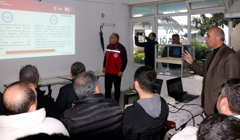 İl Tarım’dan Yalova Belediyesi Toptancı Hal İşletmelerine BKÜ Bilgilendirmesi