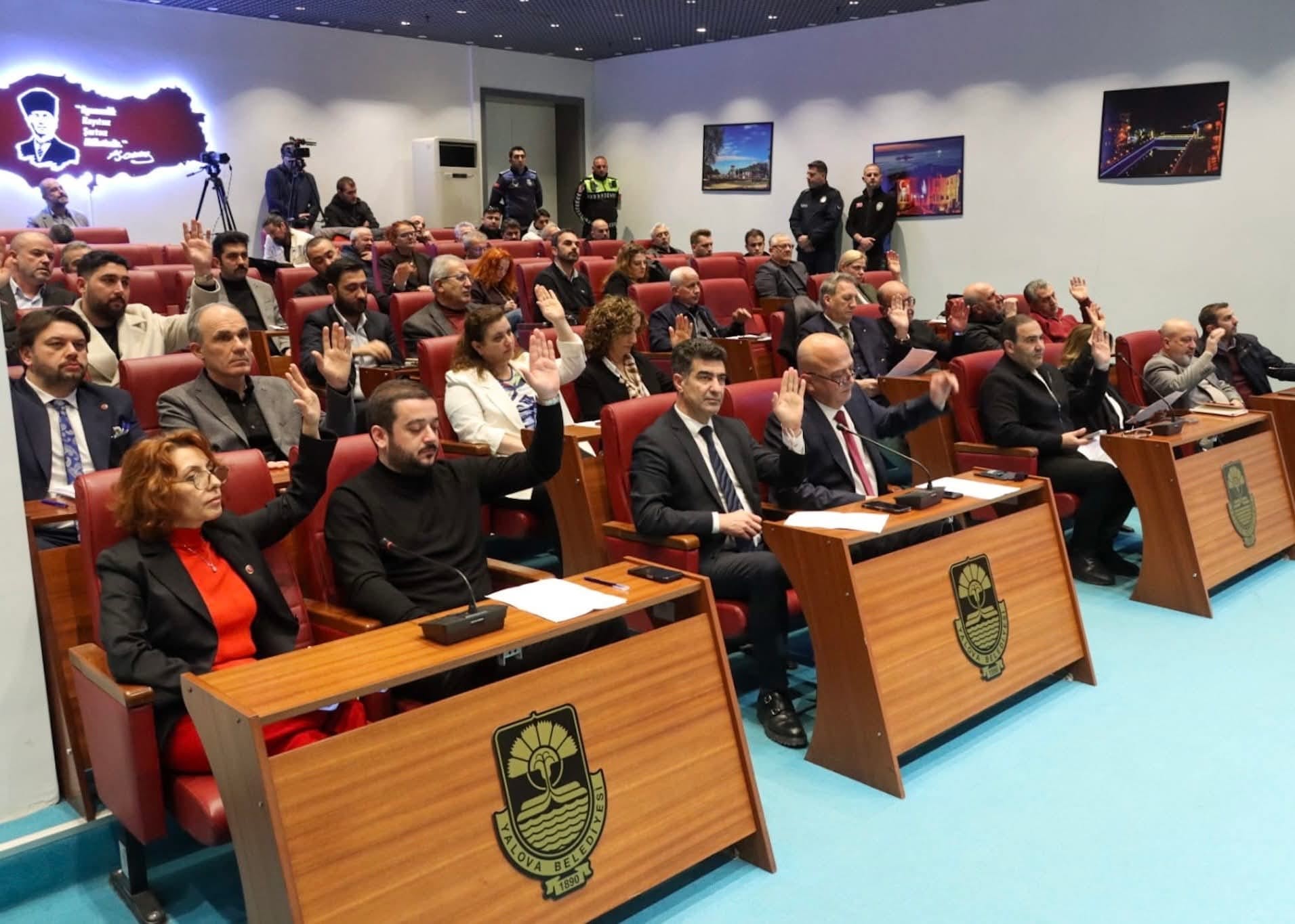 Yalova Belediye Meclisi Mart Ayı Toplantısı Gerçekleştirildi