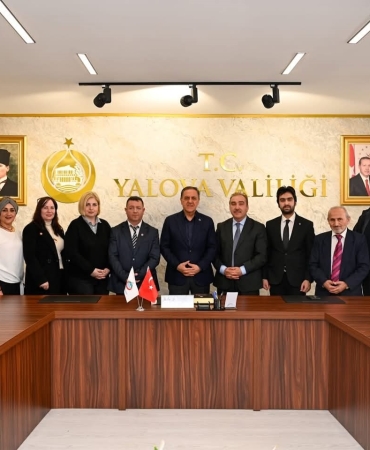 BTP Yalova’dan Vali Usta’ya Hayırlı Olsun Ziyareti