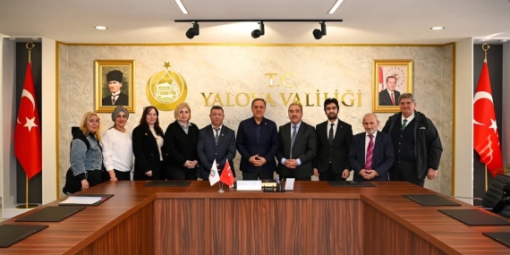 BTP Yalova’dan Vali Usta’ya Hayırlı Olsun Ziyareti