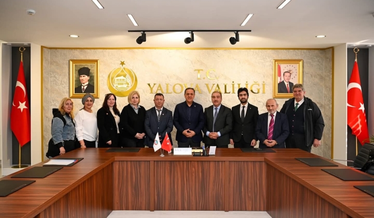 BTP Yalova’dan Vali Usta’ya Hayırlı Olsun Ziyareti