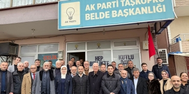 Yalova AK Parti Teşkilatı Taşköprü ve Çevre Köylerde Bayramlaşma Programı Gerçekleştirdi, Taziye Ziyaretinde Bulundu