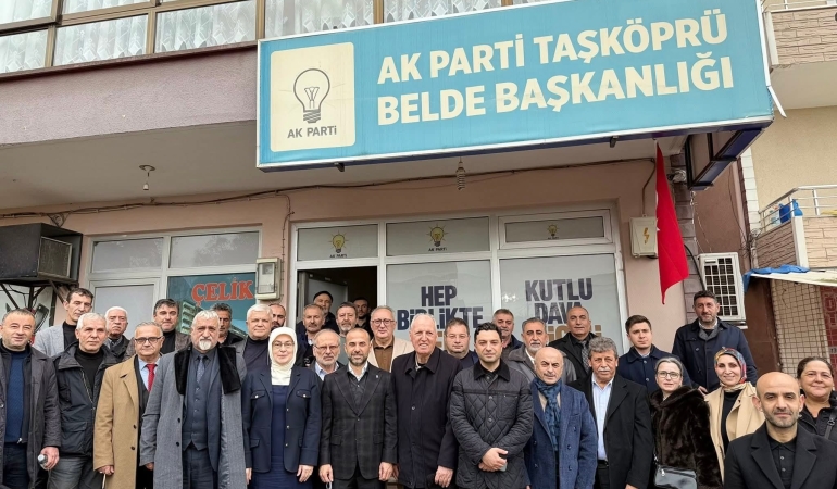 Yalova AK Parti Teşkilatı Taşköprü ve Çevre Köylerde Bayramlaşma Programı Gerçekleştirdi, Taziye Ziyaretinde Bulundu