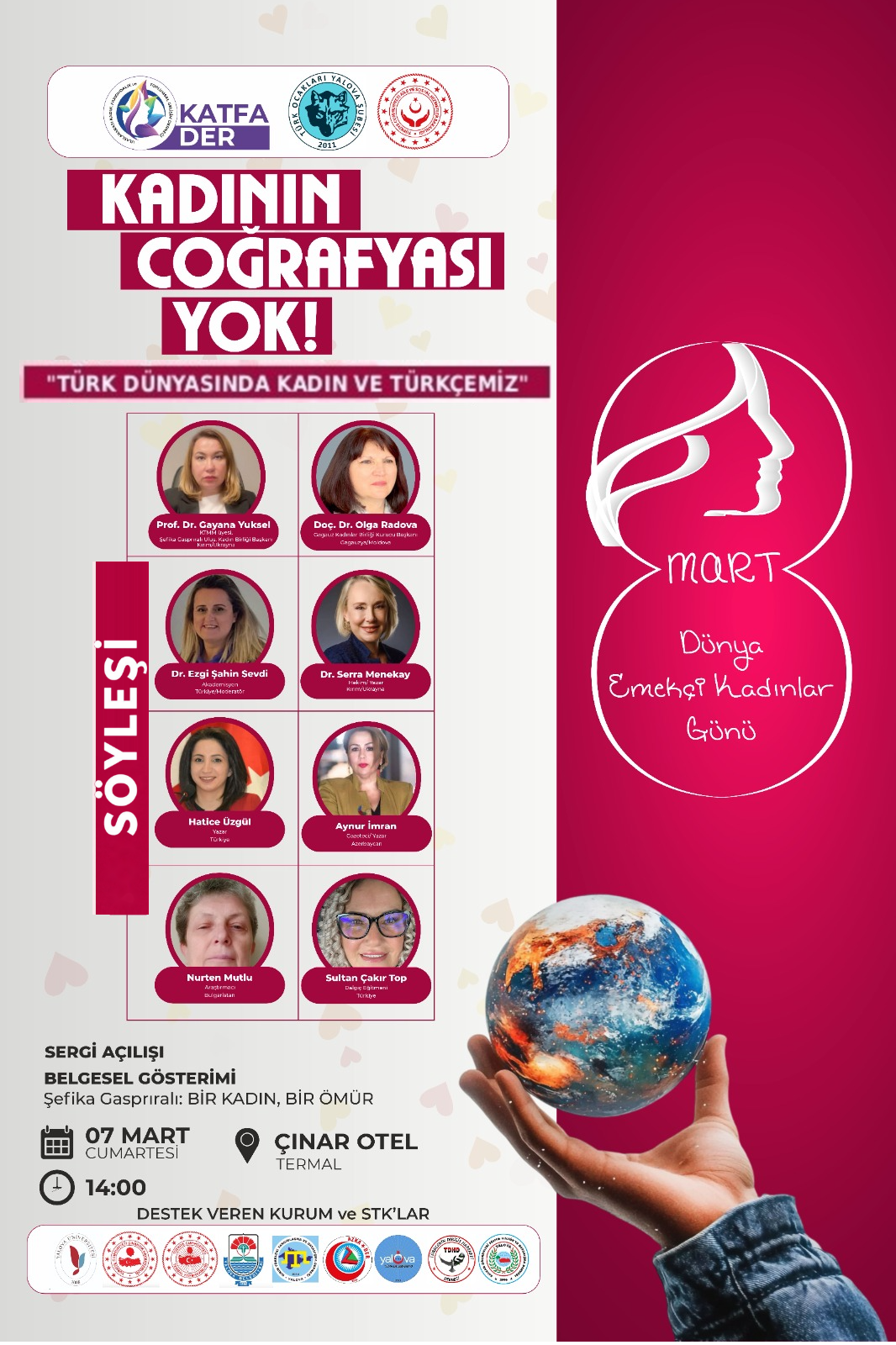 Yalova’da 8 Mart’a Özel Program: “Türk Dünyasında Kadın ve Türkçemiz” Söyleşisi Düzenlenecek