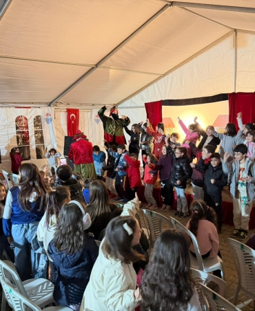 PAŞAKENT’TE GELENEKSEL GÖLGE OYUNU COŞKUSU