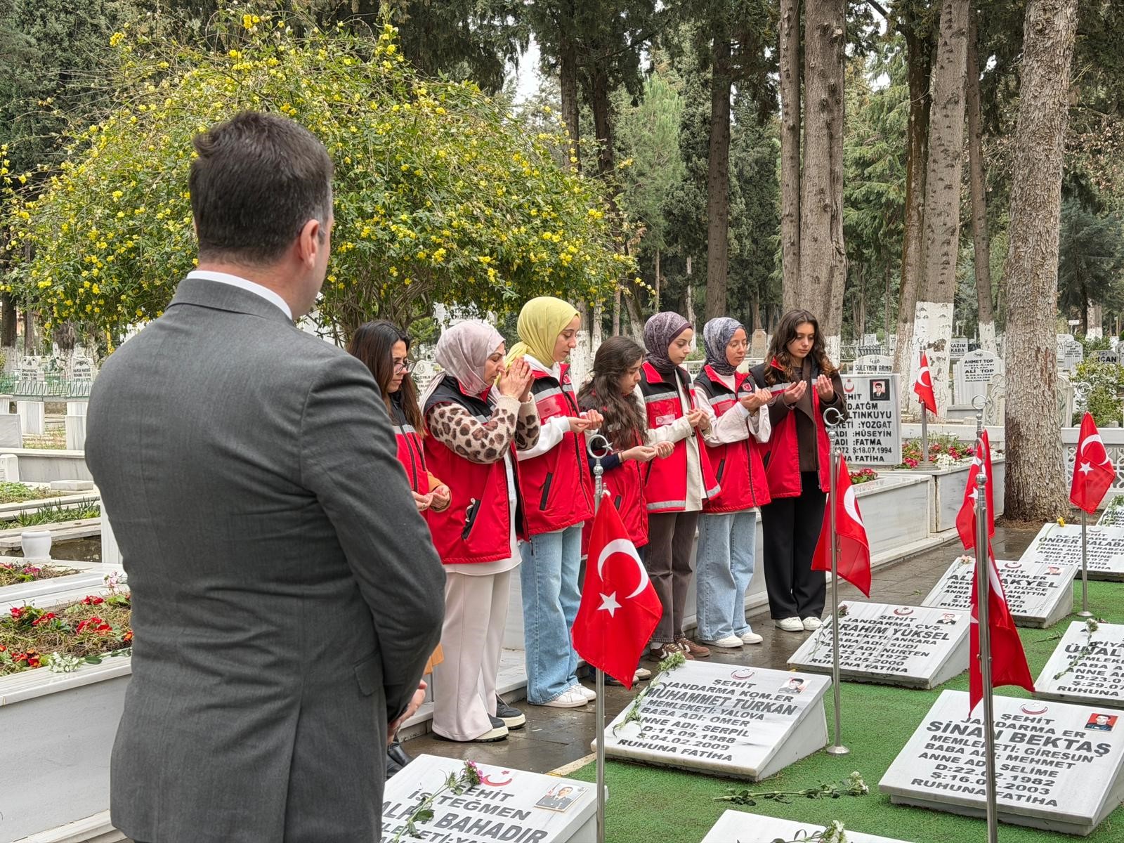 Yalova’da Aziz Şehitlerimizin Kabirleri Kayıt Altına Alınıyor