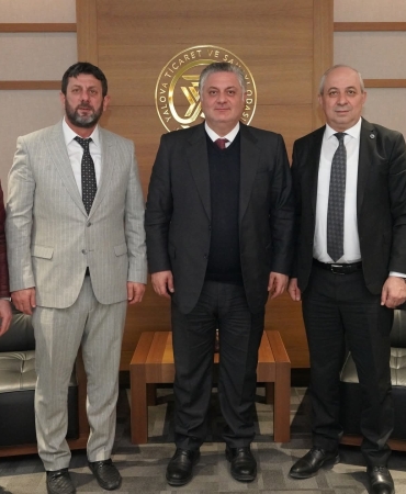 Yalova Belediye Başkanı Mehmet Gürel’den YTSO’ya Ziyaret