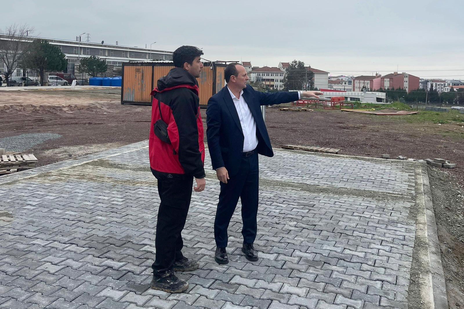 ÇİFTLİKKÖY BELEDİYESİ AFET LOJİSTİK MERKEZİ KURULUYOR