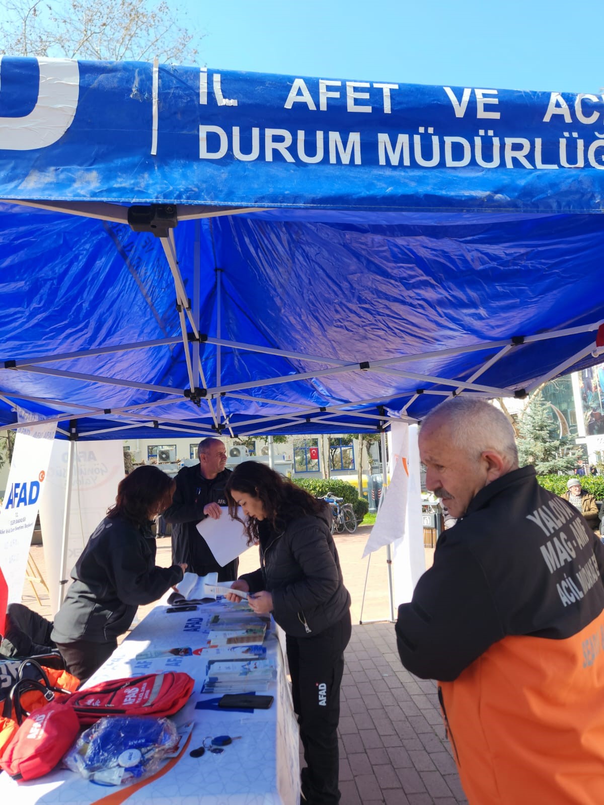 Yalova AFAD’dan Deprem Haftası’nda Bilinçlendirme Çalışması